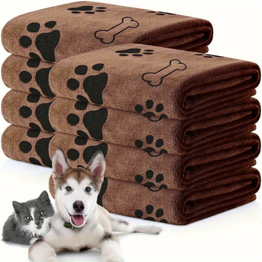 Pet Hair Remover Glove - Double-Sided Grooming Mitt for Furniture and Clothing
