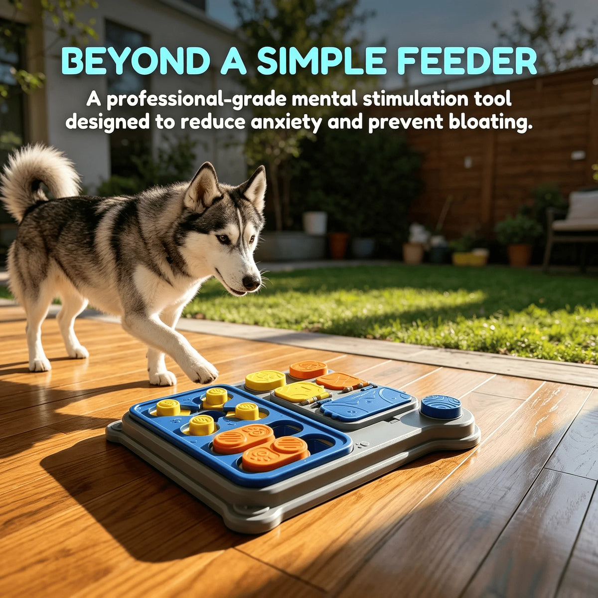 Treat Dispensing Dog Puzzle Toy – Interactive IQ Training Feeder for Small & Medium Dogs