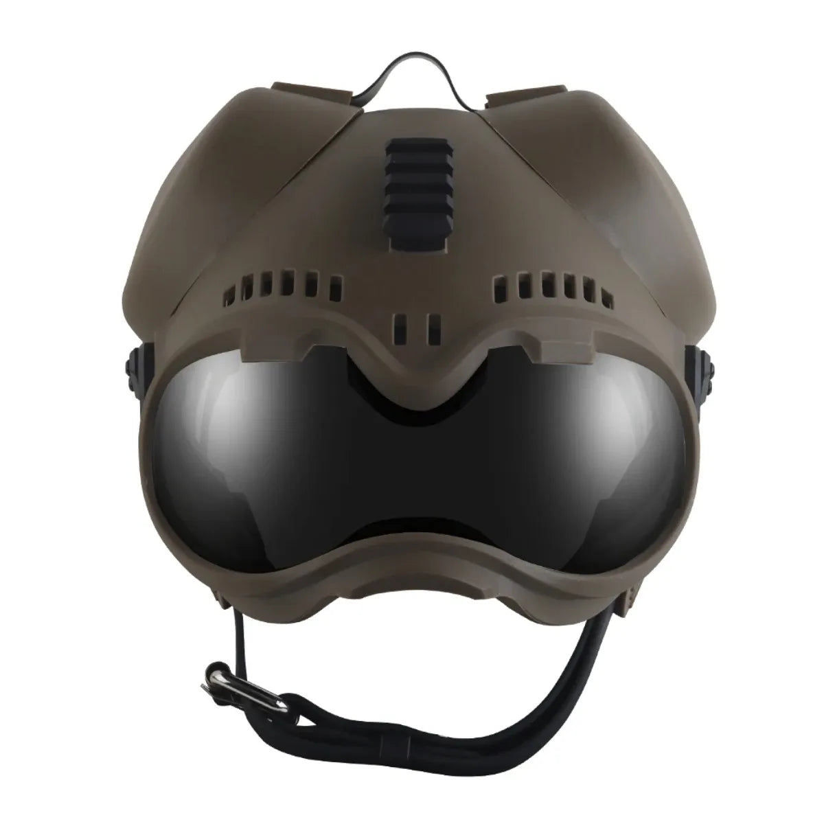 K9 Tactical Dog Helmet with Dual Goggles for Medium & Large Working Dogs