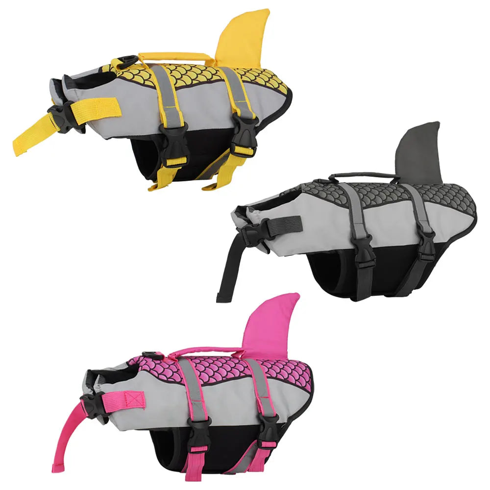 Shark Swim Vest & Life Jacket for Dogs