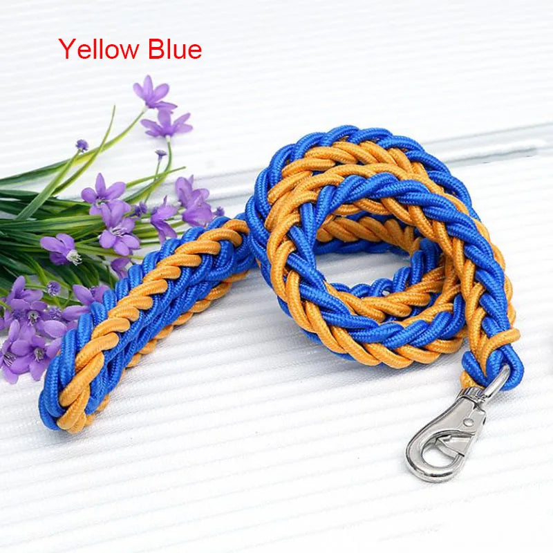 Heavy Duty Nylon Dog Leash & Collar Set - 130cm