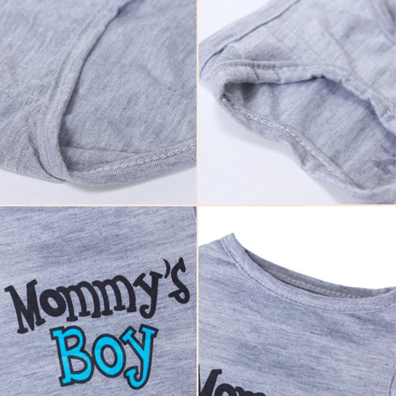 Letter Print Sleeveless Vest for Small Dogs