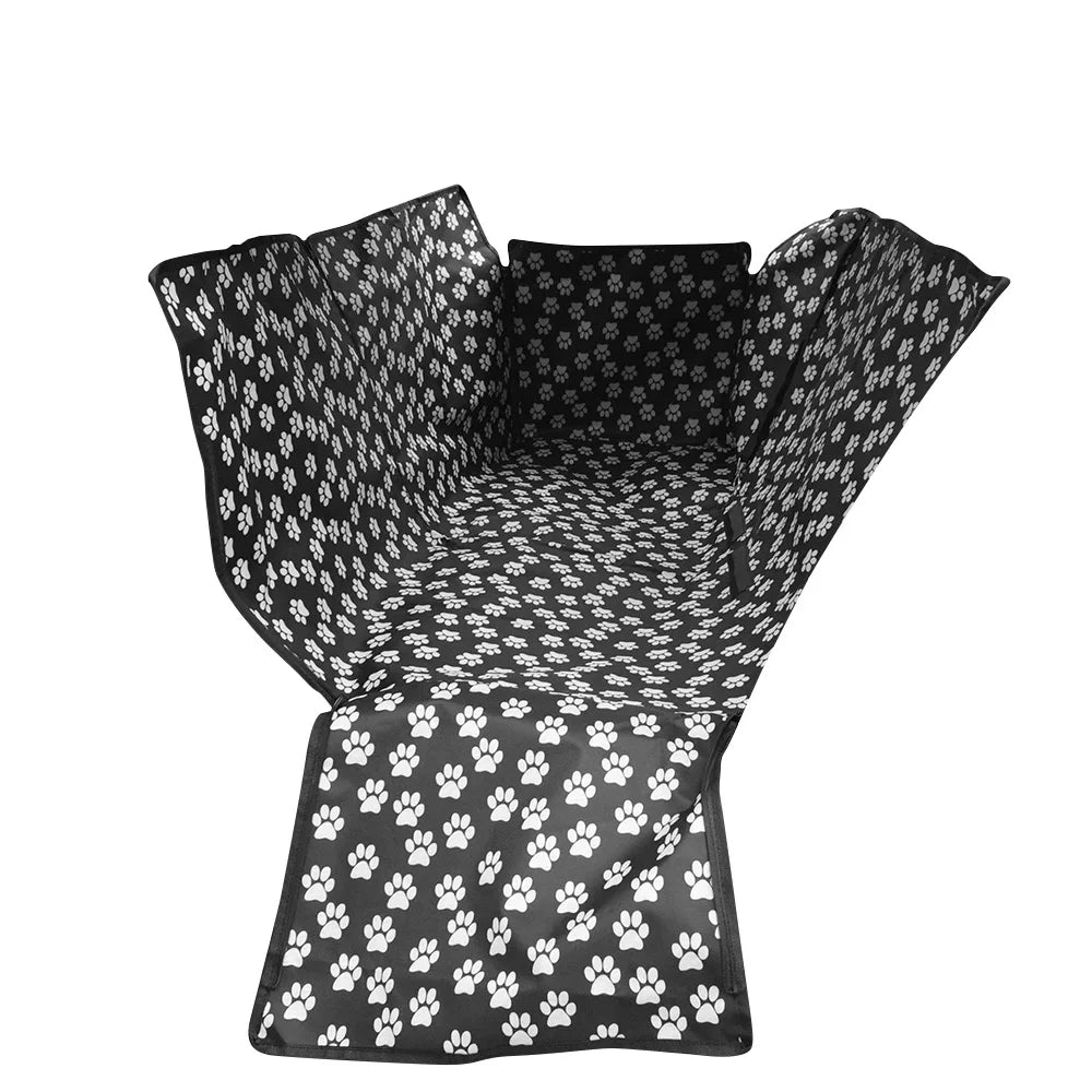 Waterproof Pet Car Seat Cover — Rear Back Seat Protector for Dogs & Cats
