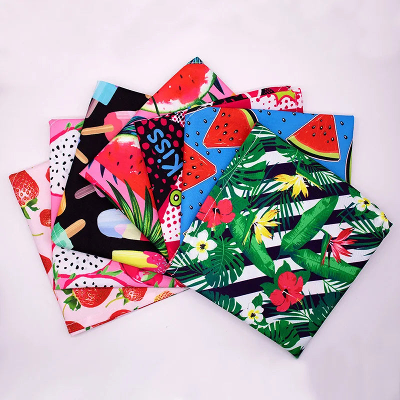 Printed Bandana Scarf for Dogs