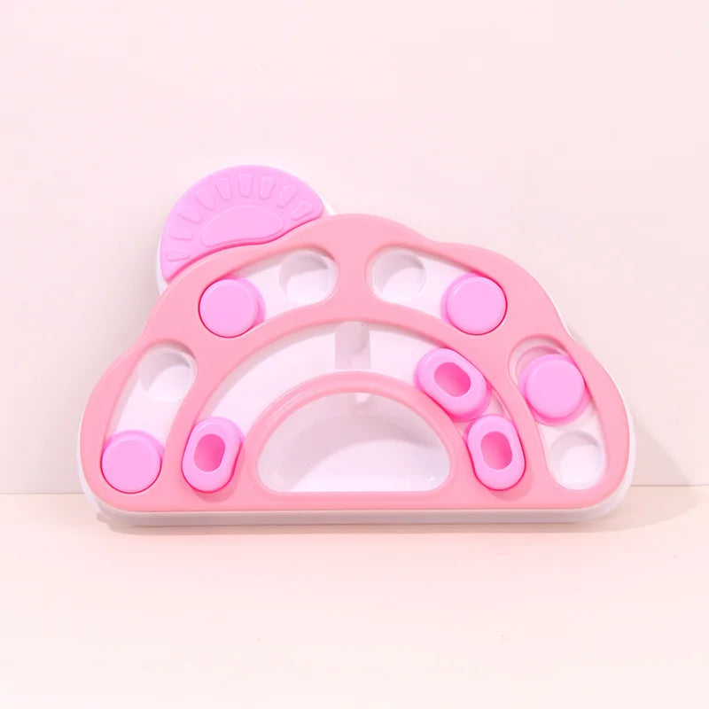 Non-Slip Puzzle Slow Feeder Bowl – Interactive Food Game for Dogs & Cats