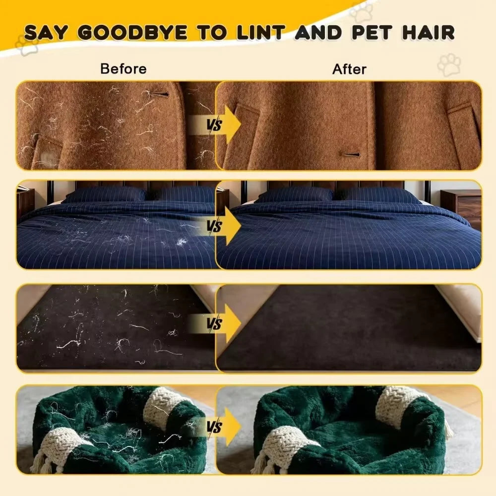 Washable Pet Hair Removal Glove for Fabrics