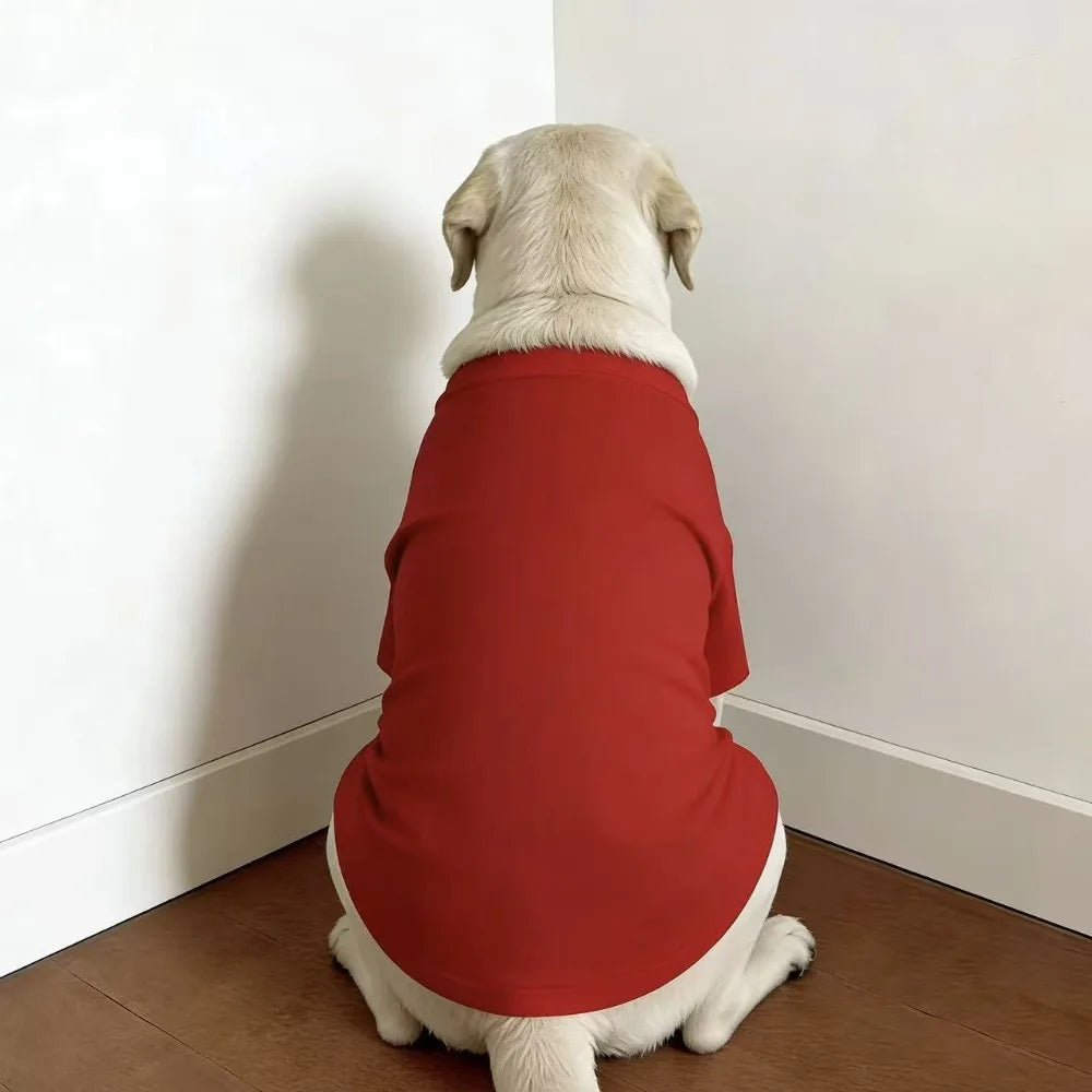 Soft Breathable Dog Cooling Vest Shirt | Casual Summer Top for Medium & Large Dogs