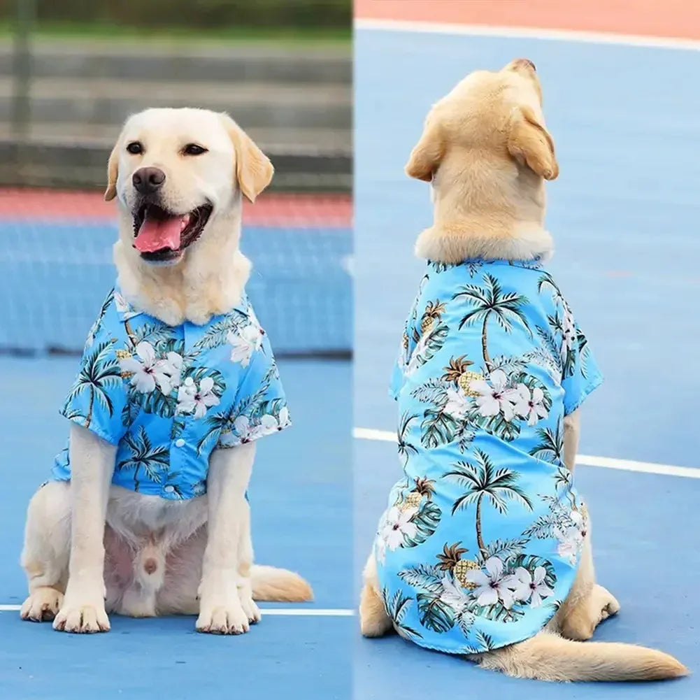Vêtements d'été pour chiens - Chemise et chemisier pour chiots Vêtements de printemps pour animaux de compagnie