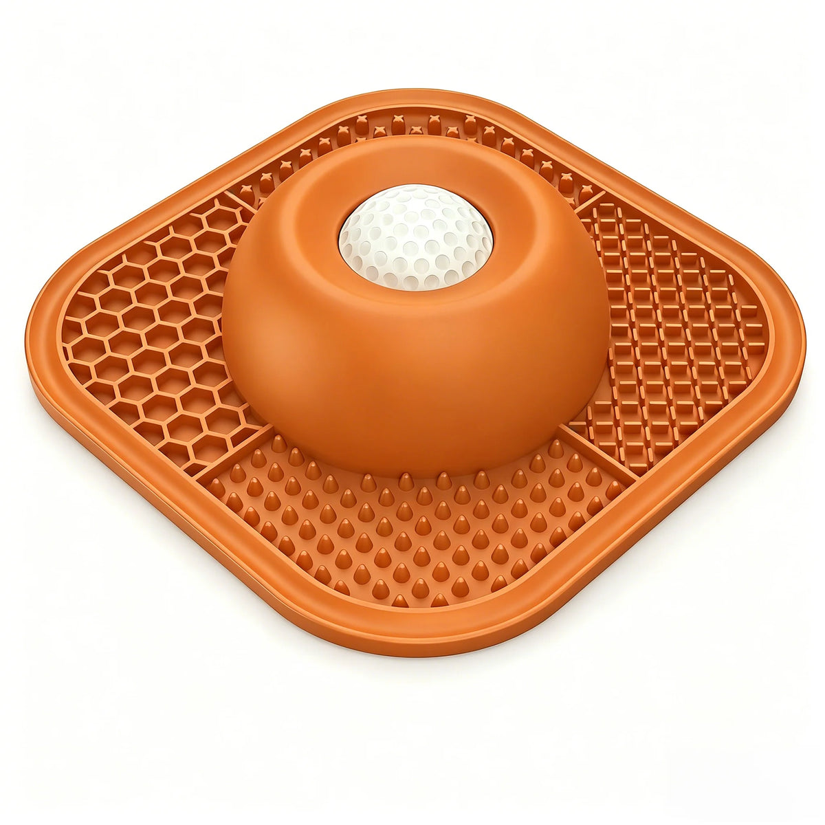 2-in-1 Silicone Slow Feeder Dog Bowl & Lick Mat — Anti-Slip, No-Spill