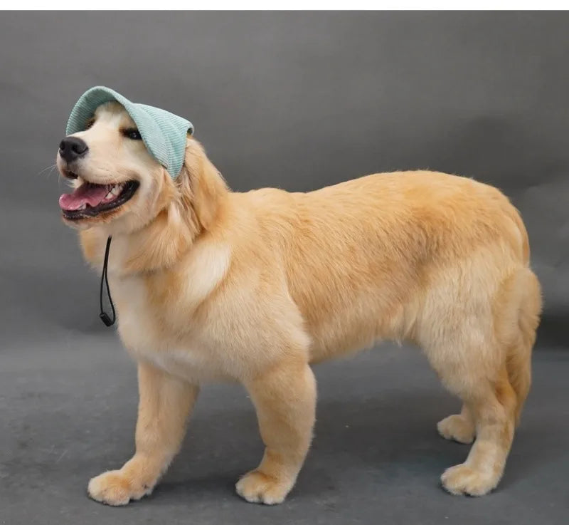 Pet Baseball Cap with Ear Holes | Adjustable Summer Sport Hat for Dogs & Cats