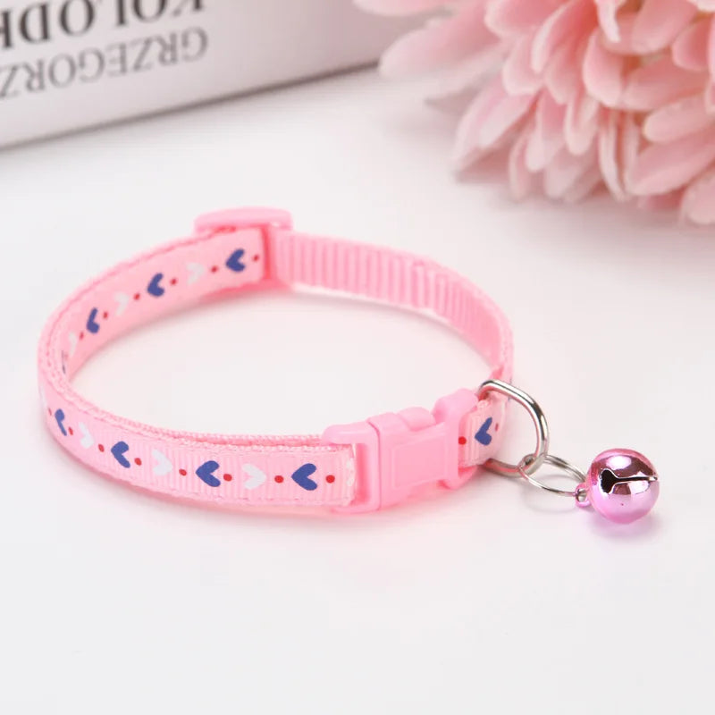 Adjustable Cat Collar with Bell