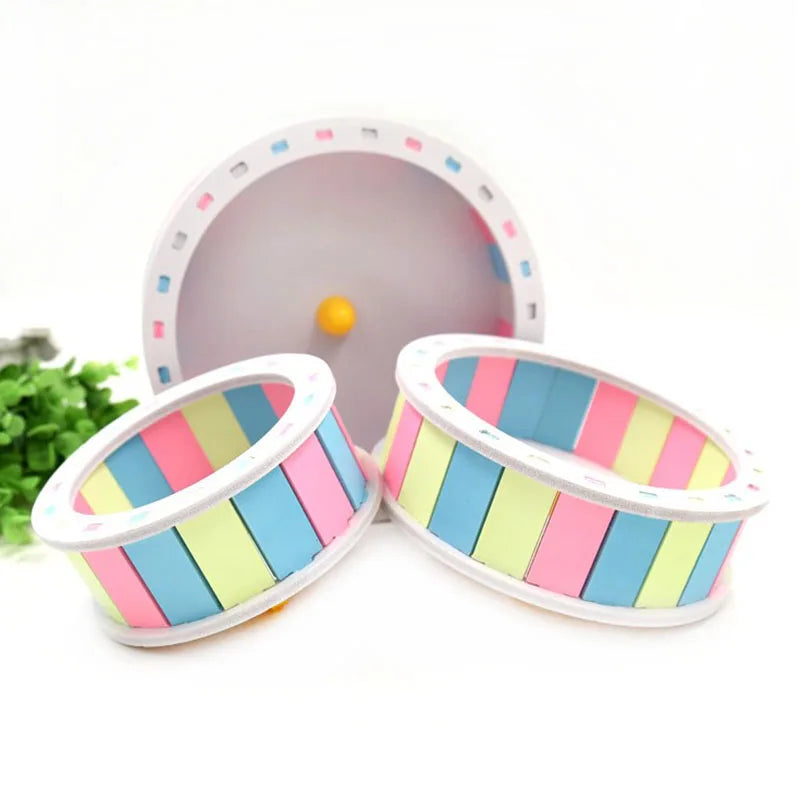 Silent Hamster Exercise Wheel - Smooth Running Toy for Small Pets