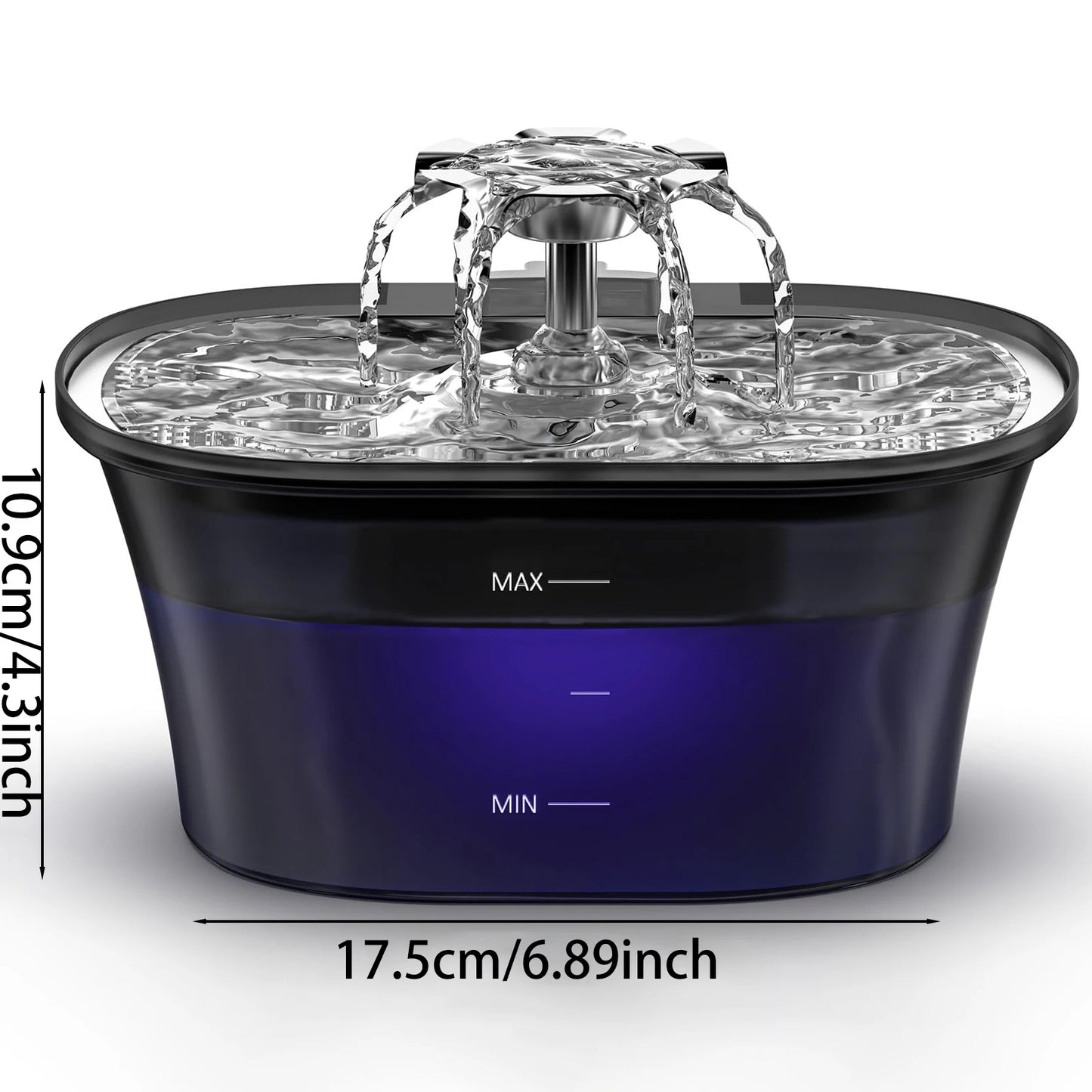 2.5L USB Pet Water Fountain
