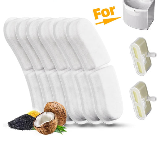 Cat Water Dispenser Replacement Filters - Carbon Sponge Filters for Wireless Pet Fountains