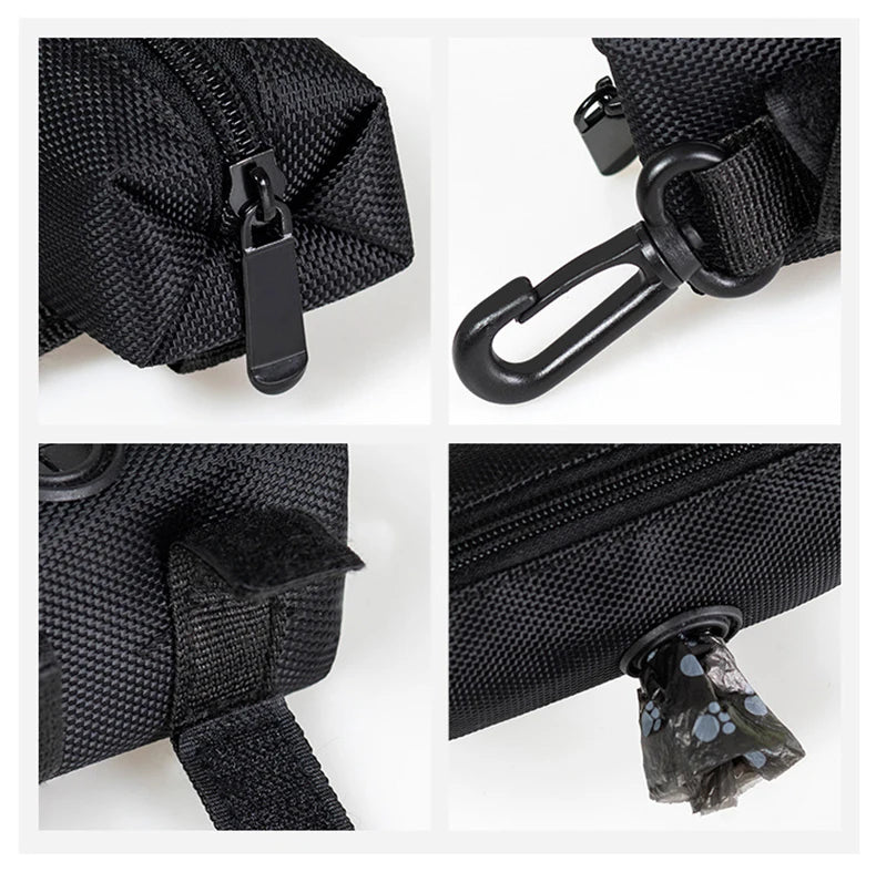 Adjustable Leash Poop Bag Holder