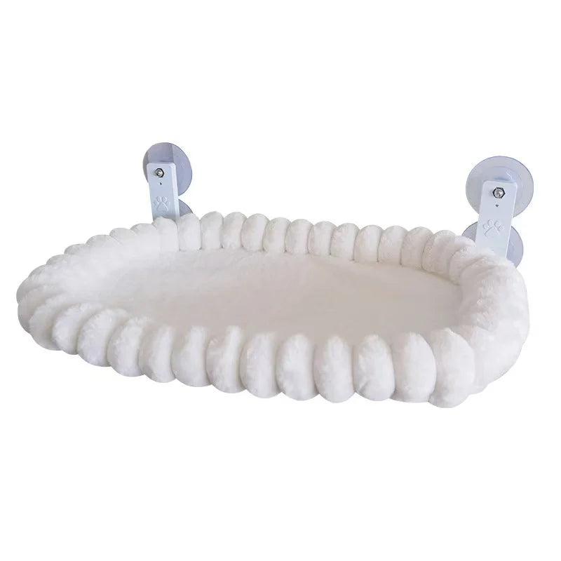 Suction Cup Window Cat Hammock – Wide Hanging Bed