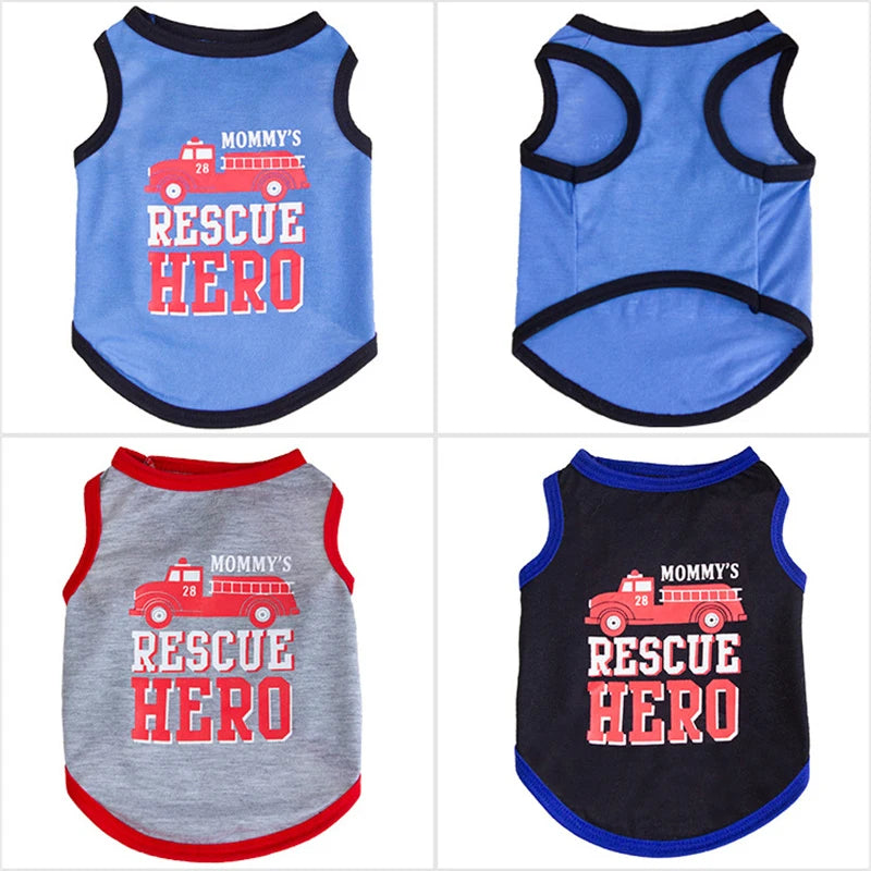 Summer Cotton Vest for Cats & Small Dogs