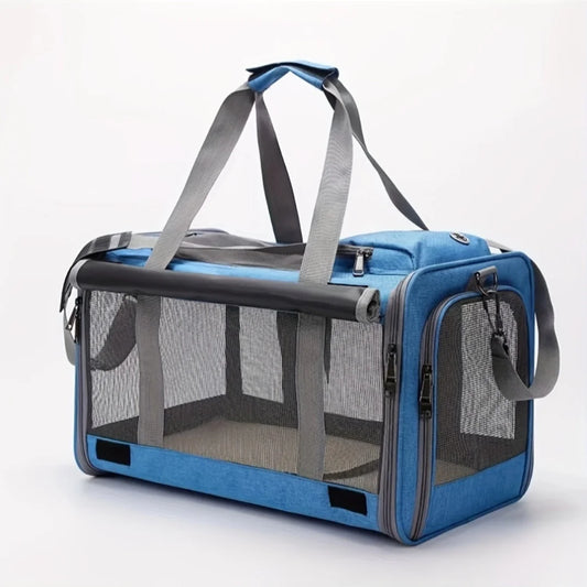 Sac de transport souple pour chats et chiots de grande et moyenne taille