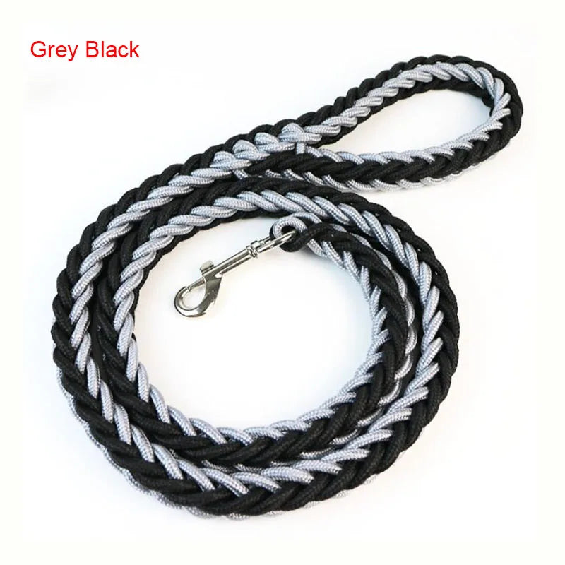 Heavy Duty Nylon Dog Leash & Collar Set - 130cm
