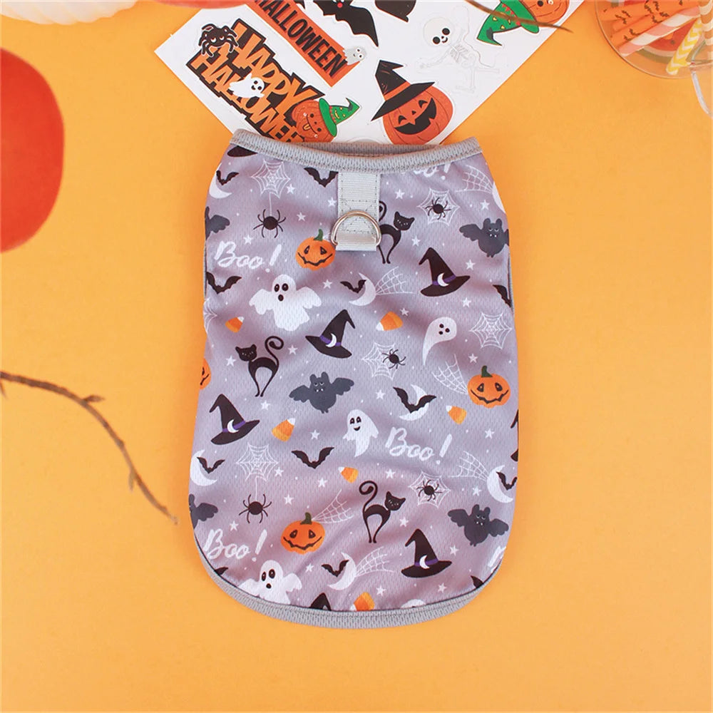 Halloween Print Pet Vest
