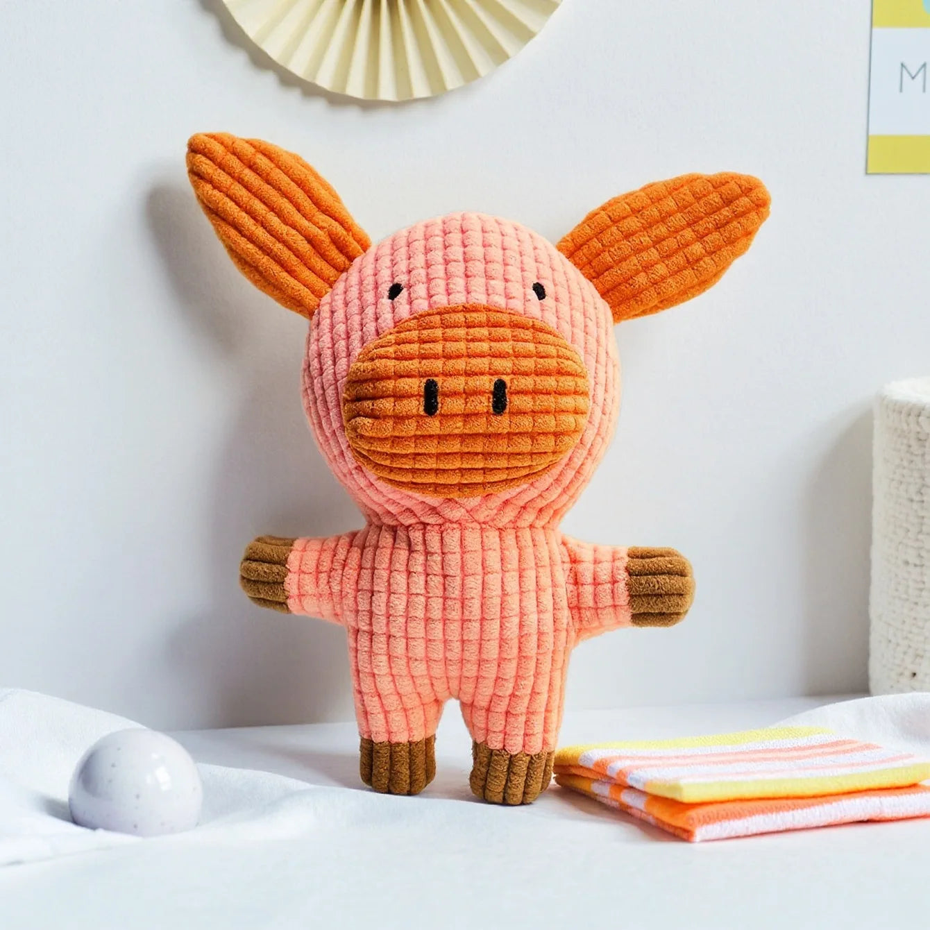 Squeaky Cartoon Plush Toy for Dogs & Cats