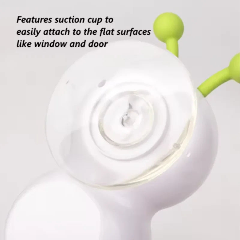 Motion-Activated Cat Toy – Rechargeable Pop-Out Feather Teaser