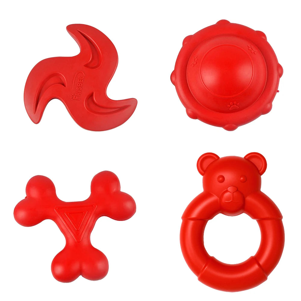 Indestructible TPR Dog Chew Toy for Aggressive Chewers