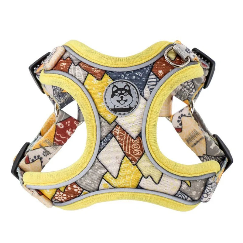 Adjustable Dog Harness & Leash Set