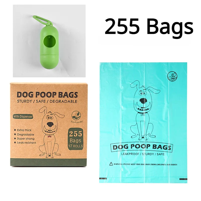 Biodegradable Dog Poop Bags with Dispenser