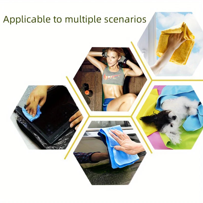 Pet Absorbent Towel, Dog Bath Towel, Large dog Towel, Thickened Bath Towel, Multi-purpose Towel