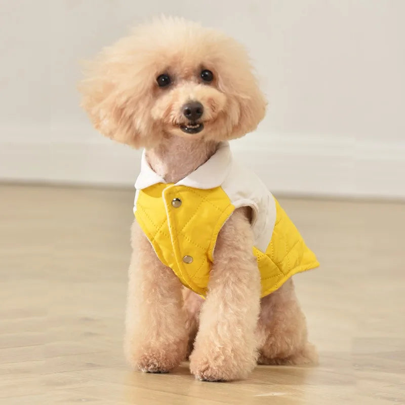 Warm Cotton Dog Coat Vest & Puppy Shirt