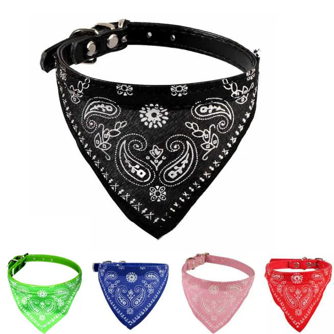 Bandana collier pour animaux de compagnie chiens et chats
