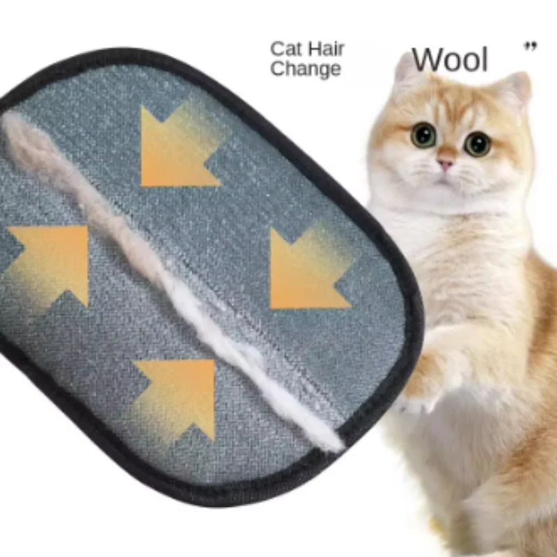 Double-Sided Pet Hair Removal Gloves
