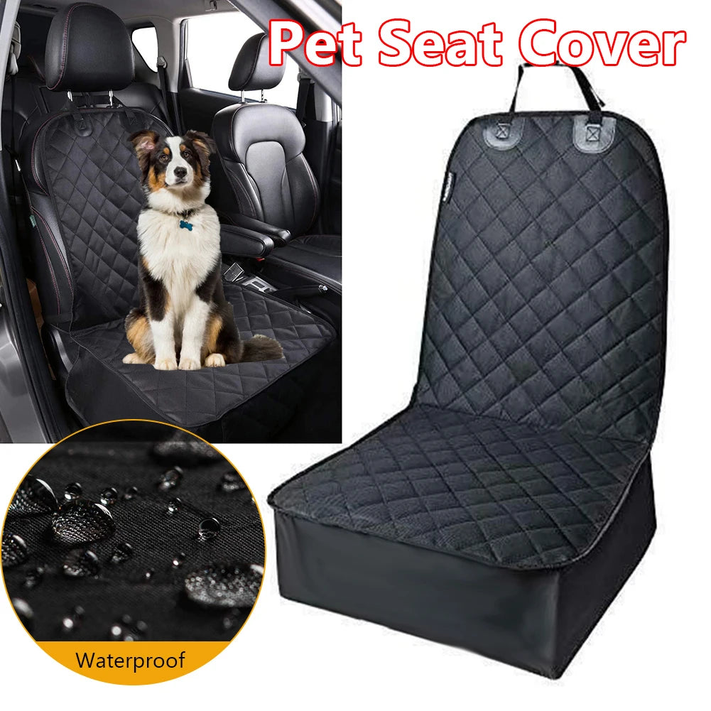 Waterproof Dog Car Seat Cover — Non-Slip Foldable Mat for Cars, Trucks & SUVs