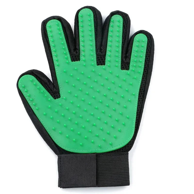 Silicone Pet Grooming Glove for Cats & Dogs