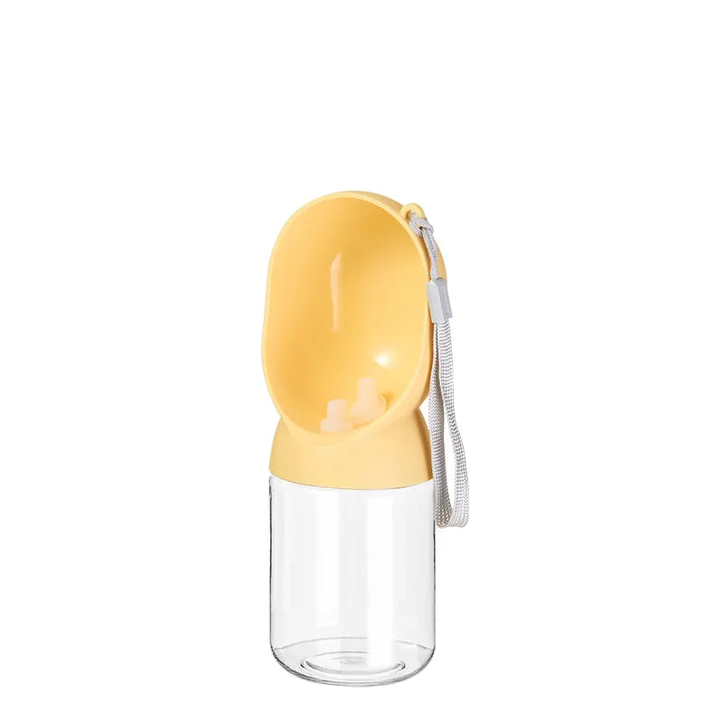 Portable Pet Water Bottle with Drinking Bowl
