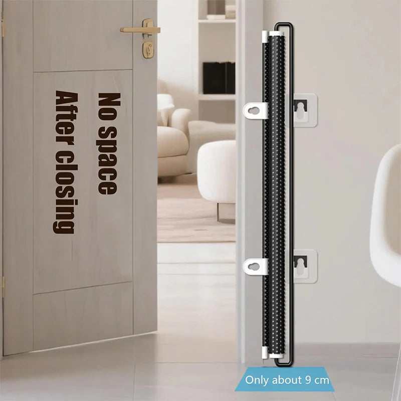 Retractable No-Drill Pet Barrier for Doorways, Stairs & Corridors