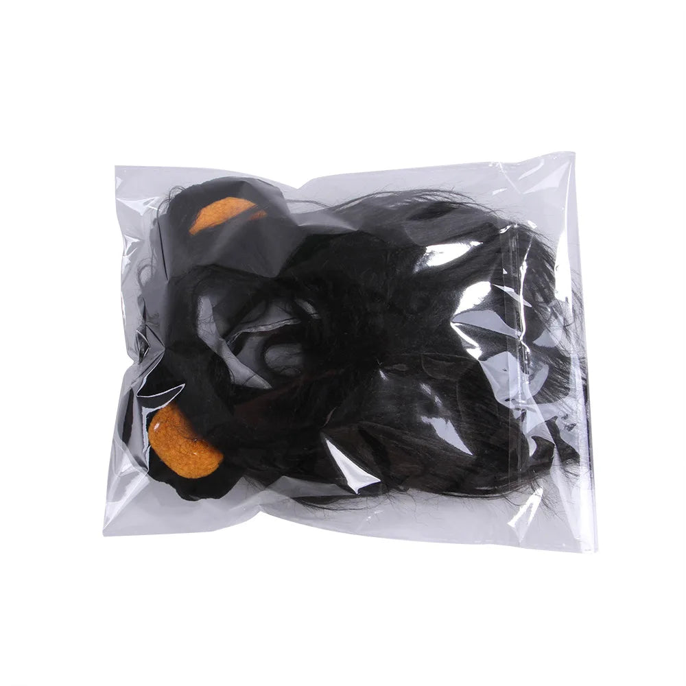 Lion Mane Headgear Costume for Dogs and Cats