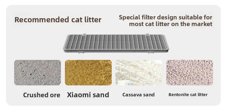 Enclosed Folding Cat Litter Box