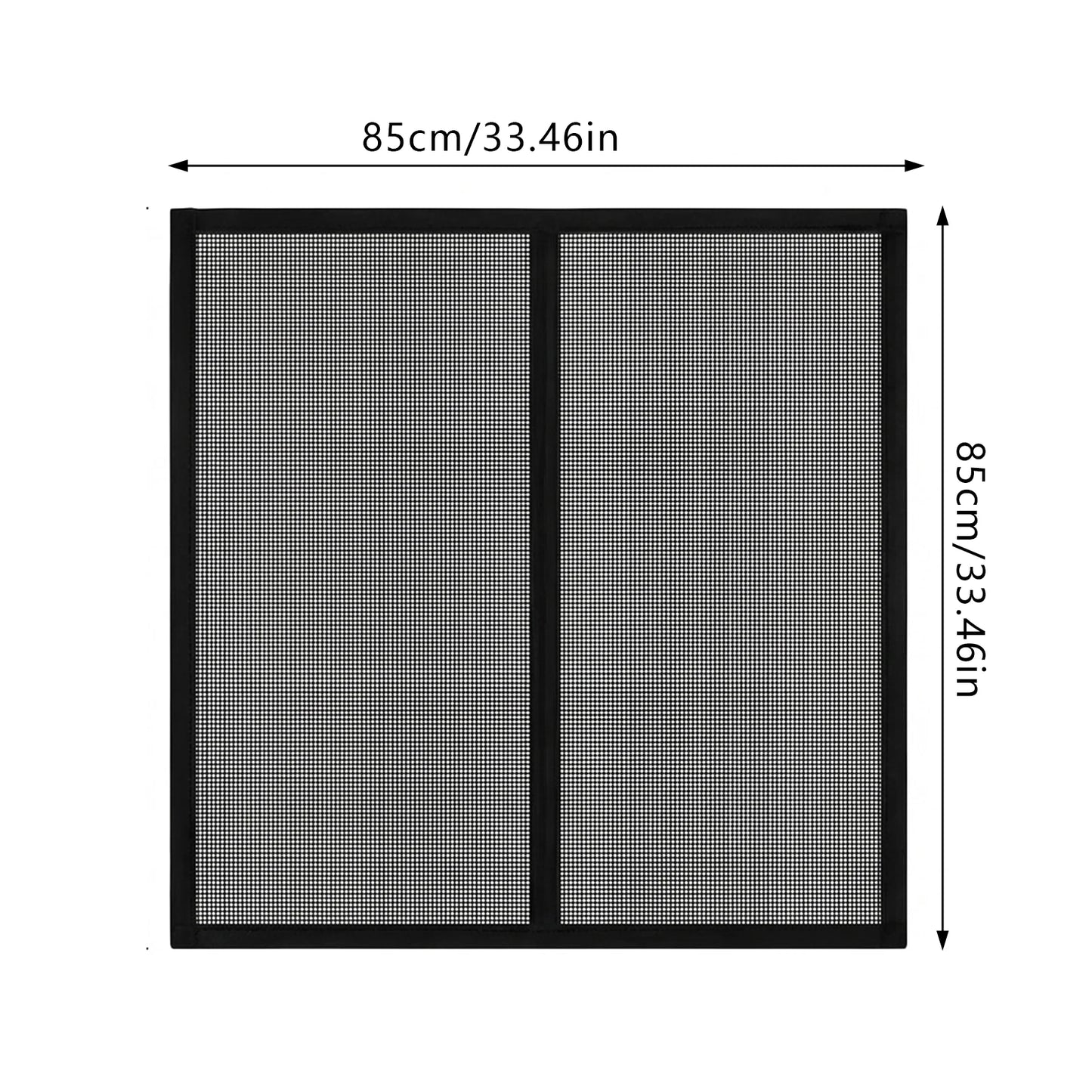 No-Drill Mesh Pet Gate Fence for Cats & Dogs