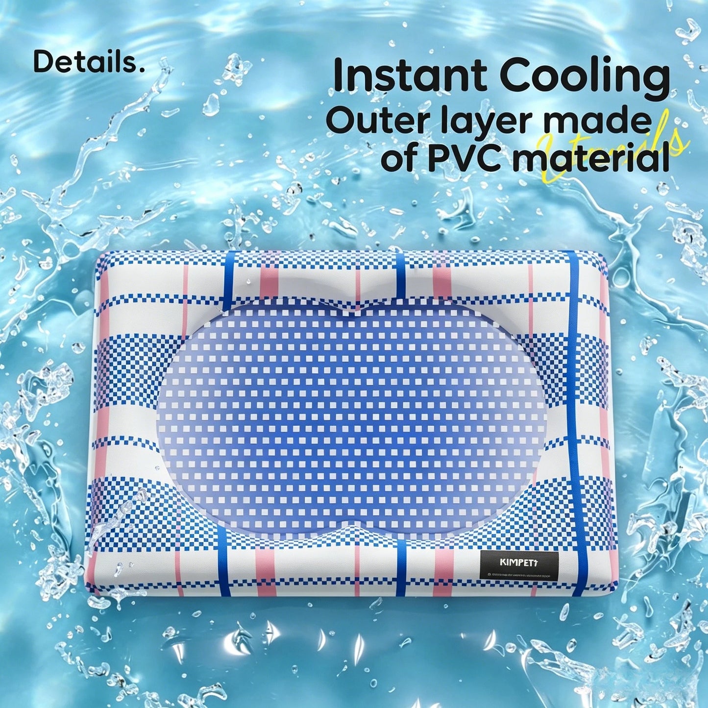 Non-Slip Waterproof Cooling Pad for Dogs & Cats