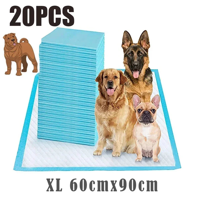 Super Absorbent Disposable Puppy Training Pads — Quick-Dry Surface for Fast, Clean Results