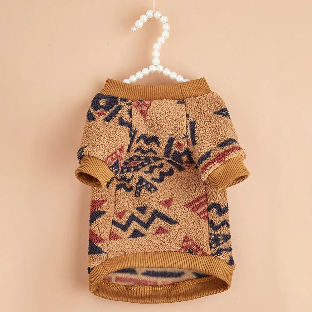 Newest Woolen Sweater for Small Dogs Warm Fleece Spring Autumn Pet Dog Clothes Chihuahua Schnauzer Puppy Pullovers Outfits