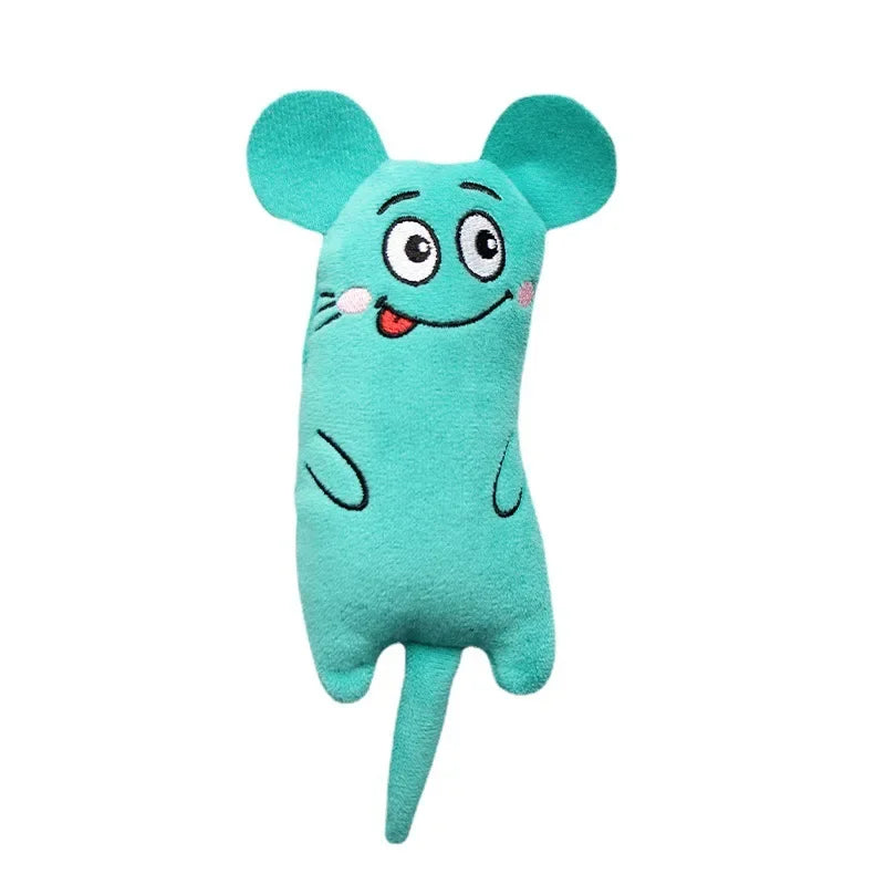 Catnip Chew Toy - Interactive Thumb Bite Toy for Dental Health and Play