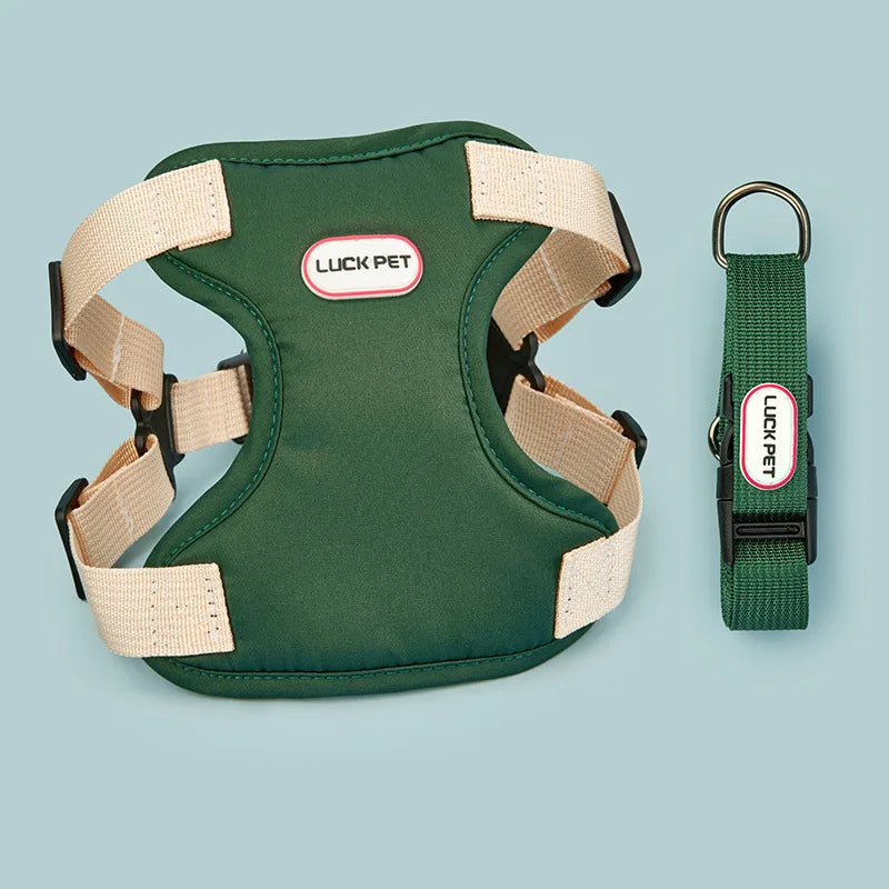 Breathable Vest Harness & Leash Set for Small Dogs