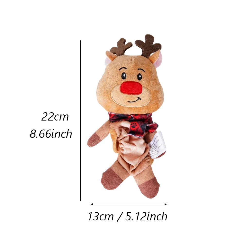 Christmas Plush Squeaky Dog Toy