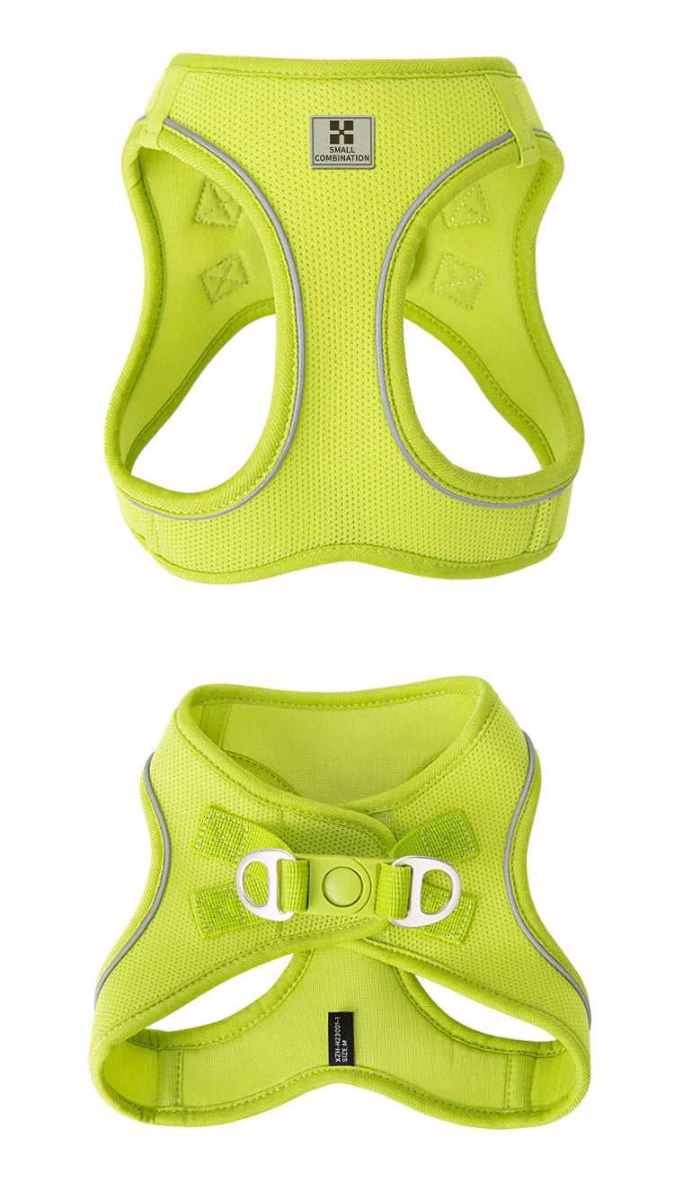 Reflective Dog & Cat Harness with Leash Set