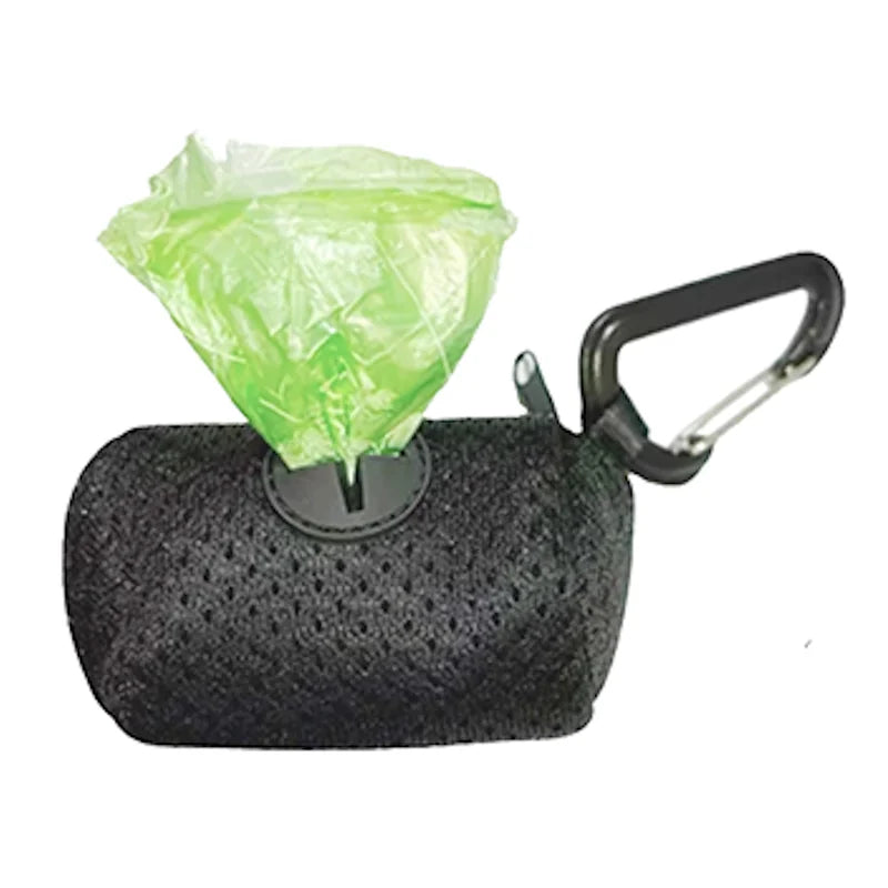 Reflective Dog Leash with Poop Bag Dispenser