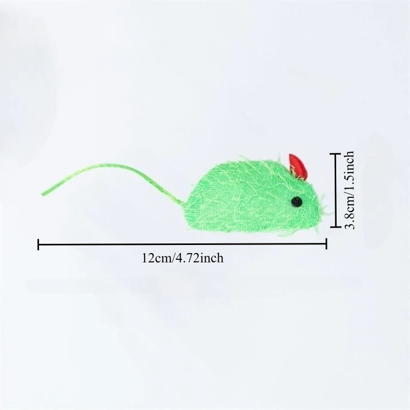 Mouse Shaped Cat Toys - 3 Pack