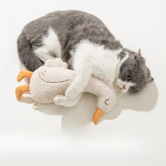 Interactive Squeaky Plush Chew Toy for Cats & Dogs